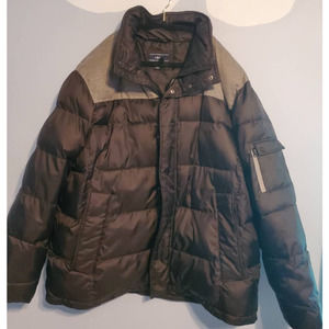 IZOD Black and Gray Coat XL  - New Barely Worn